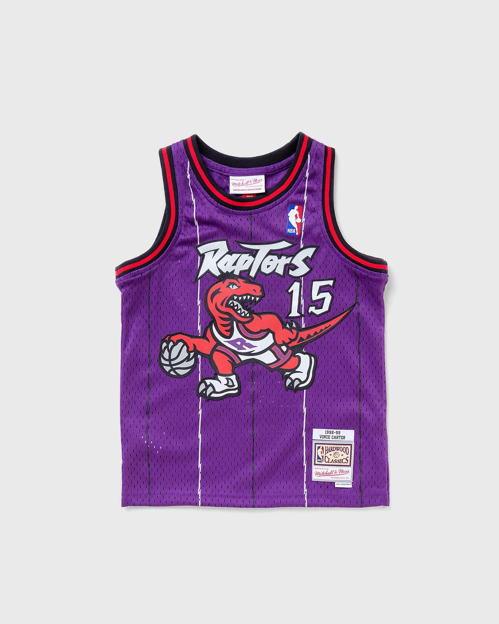 TORONTO RAPTORS 1998 VINCE CARTER PURPLE