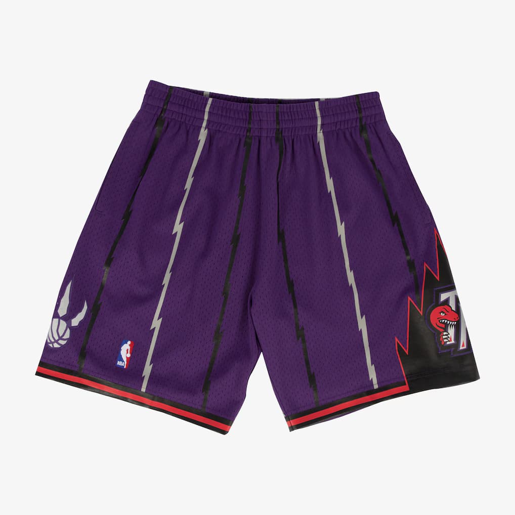MITCHELL & NESS NBA Swingman Road Shorts Raptors 98-99